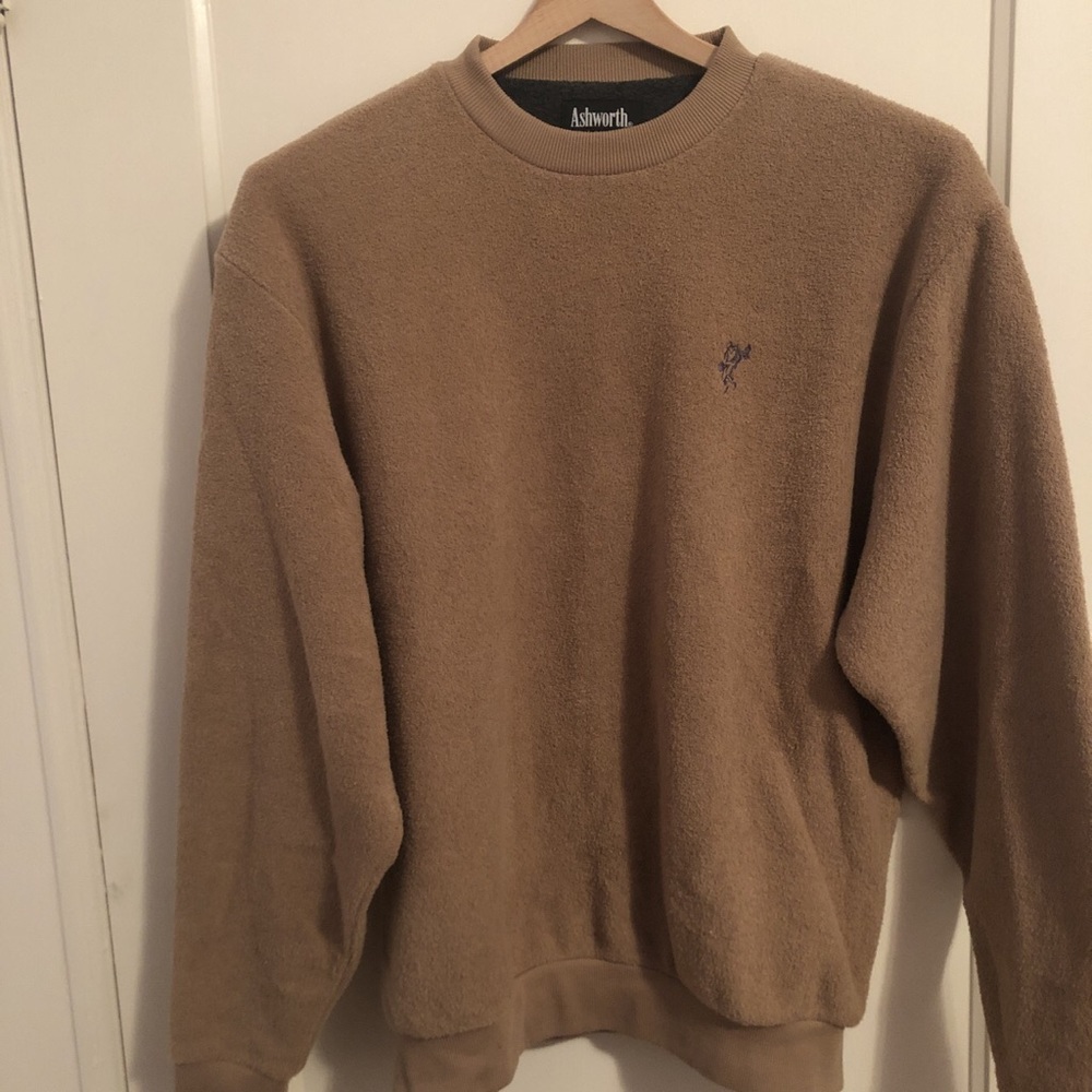 TAN/CAMEL Crewneck ashworth